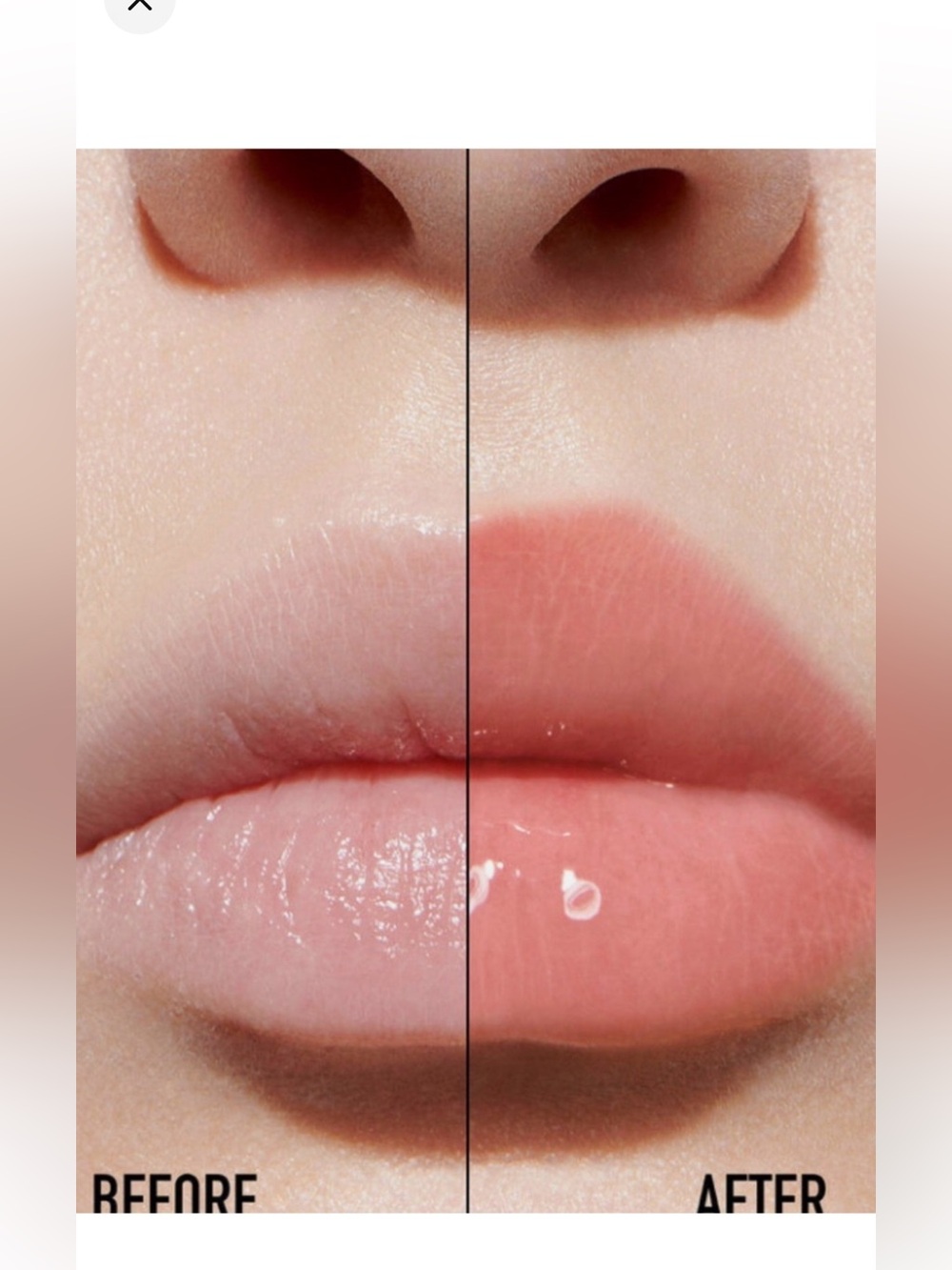 Dior Lip Gloss — Coral Peach Shine  color number #061